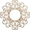 Ekena Millwork Reims Wood Fretwork Pierced Ceiling Medallion, Red Oak, 22"OD x 8 3/8"ID x 3/8"T CMWP22X22X0375RERO - alternate 1